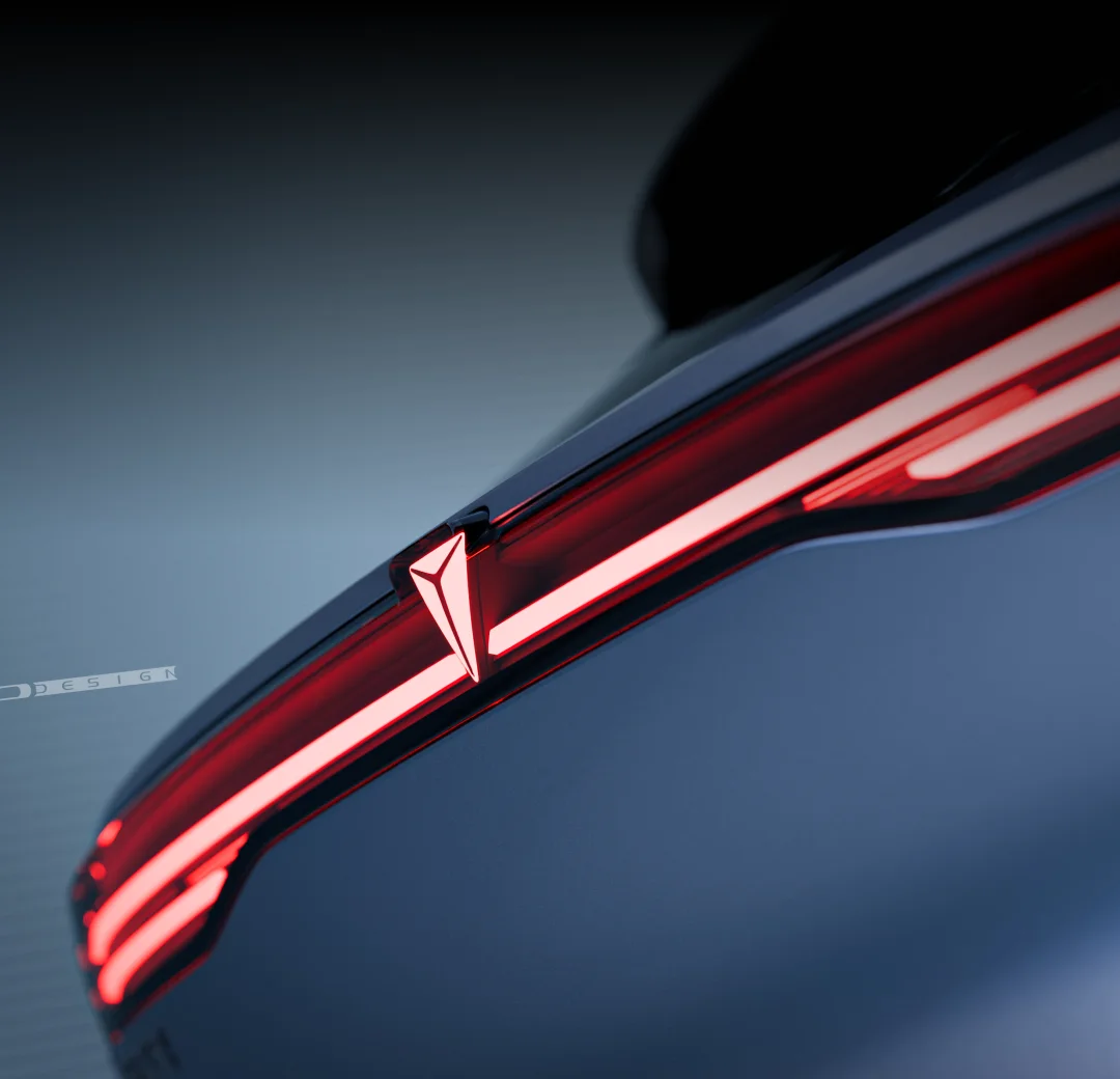 LED Star Wing Through Taillights with Rear Fog Lights